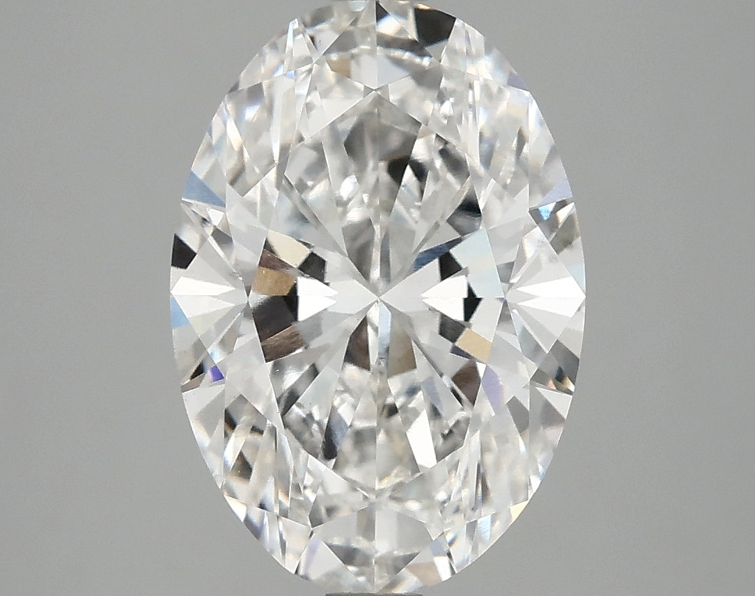 4.08 Carat Oval Lab Grown Diamond