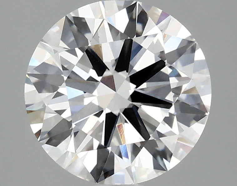 2.54 Carat Round Lab Grown Diamond