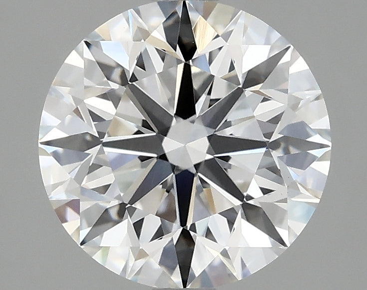 2.53 Carat Round Lab Grown Diamond