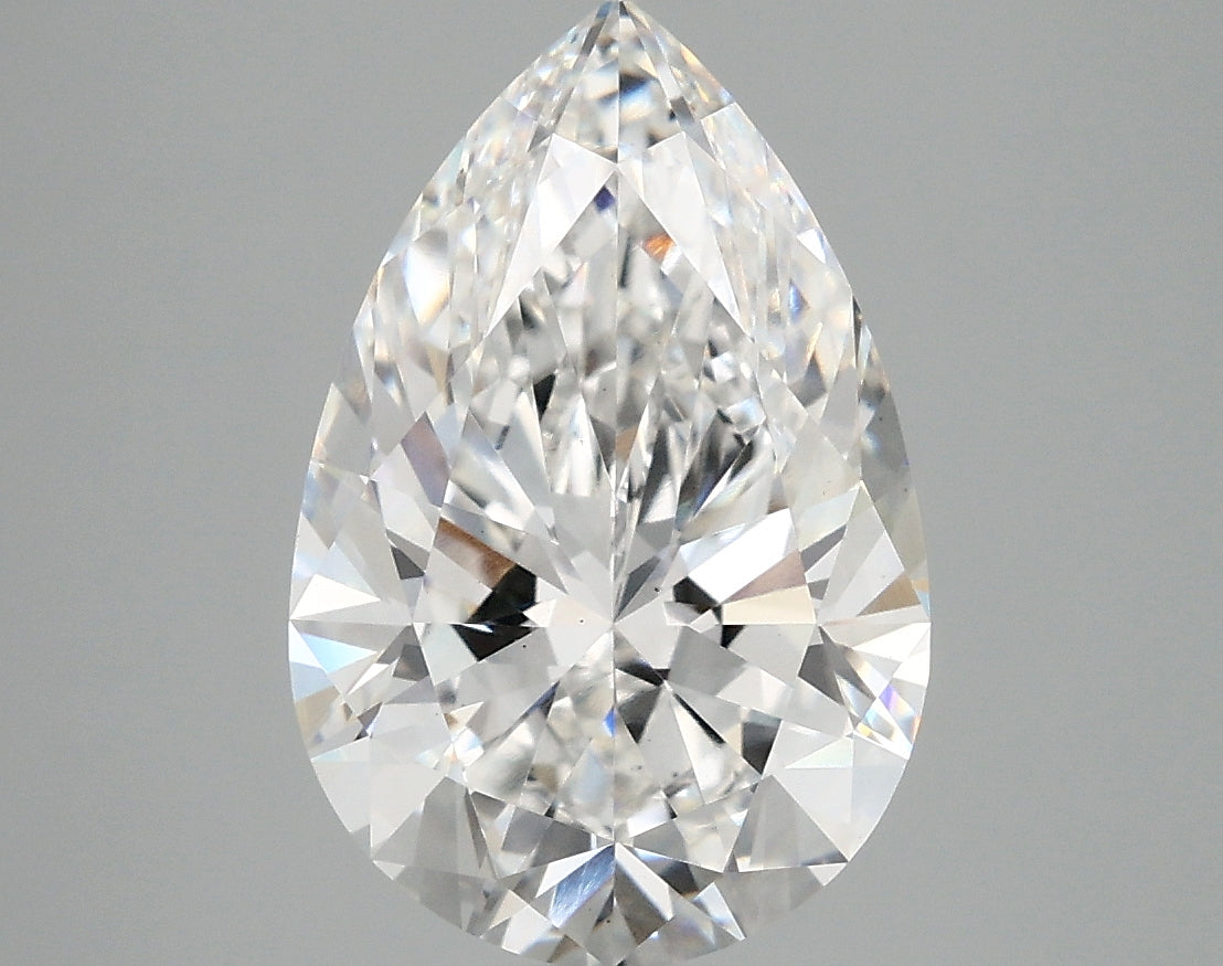 3.86 Carat Pear Lab Grown Diamond