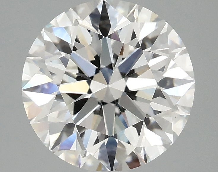 2.58 Carat Round Lab Grown Diamond