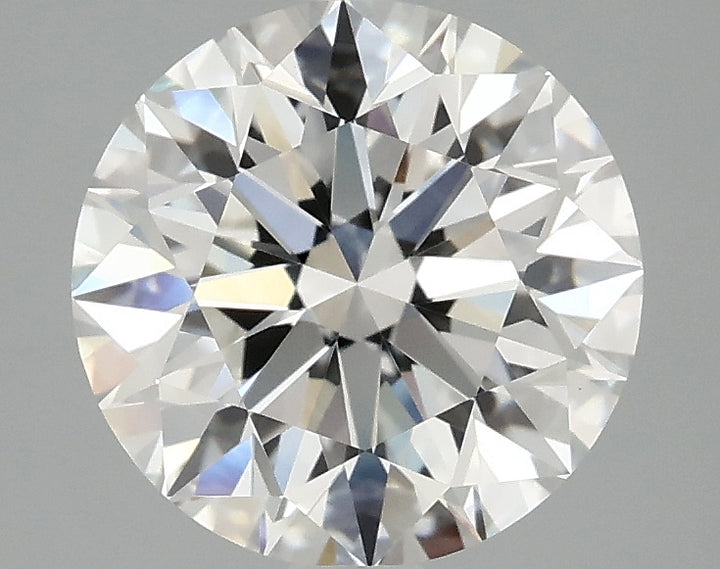 2.58 Carat Round Lab Grown Diamond