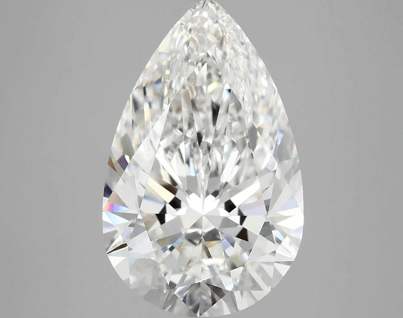 5.02 Carat Pear Lab Grown Diamond