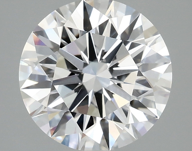 2.57 Carat Round Lab Grown Diamond