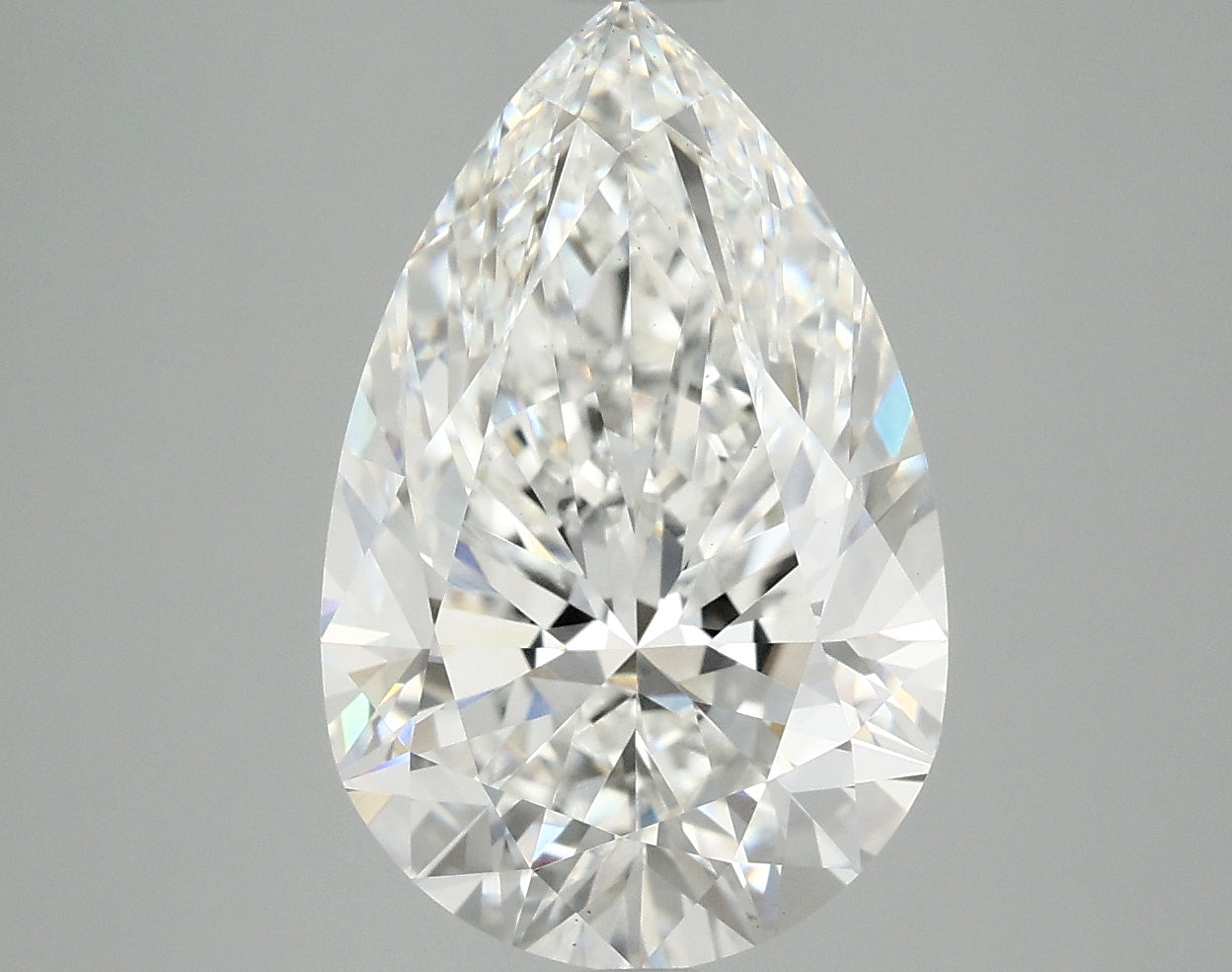 5.00 Carat Pear Lab Grown Diamond