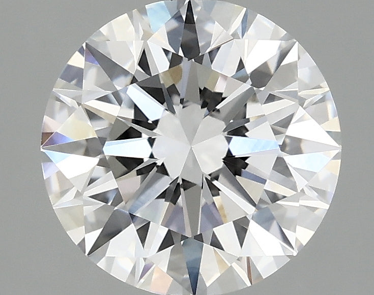 2.55 Carat Round Lab Grown Diamond