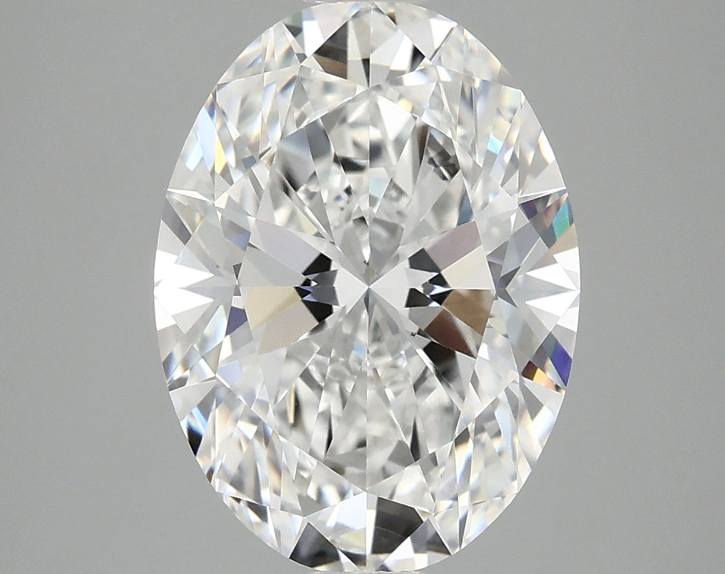 4.08 Carat Oval Lab Grown Diamond