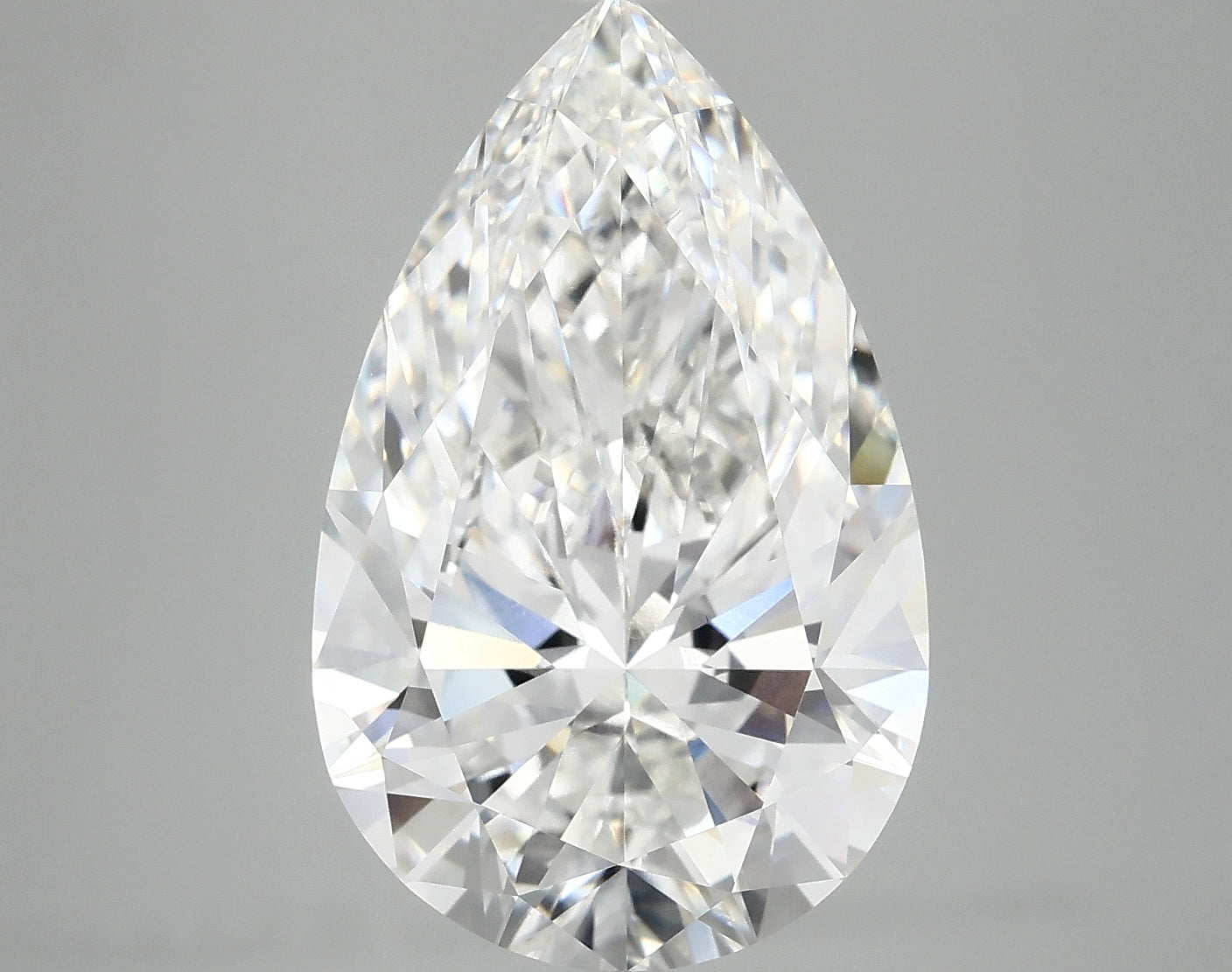 6.61 Carat Pear Lab Grown Diamond