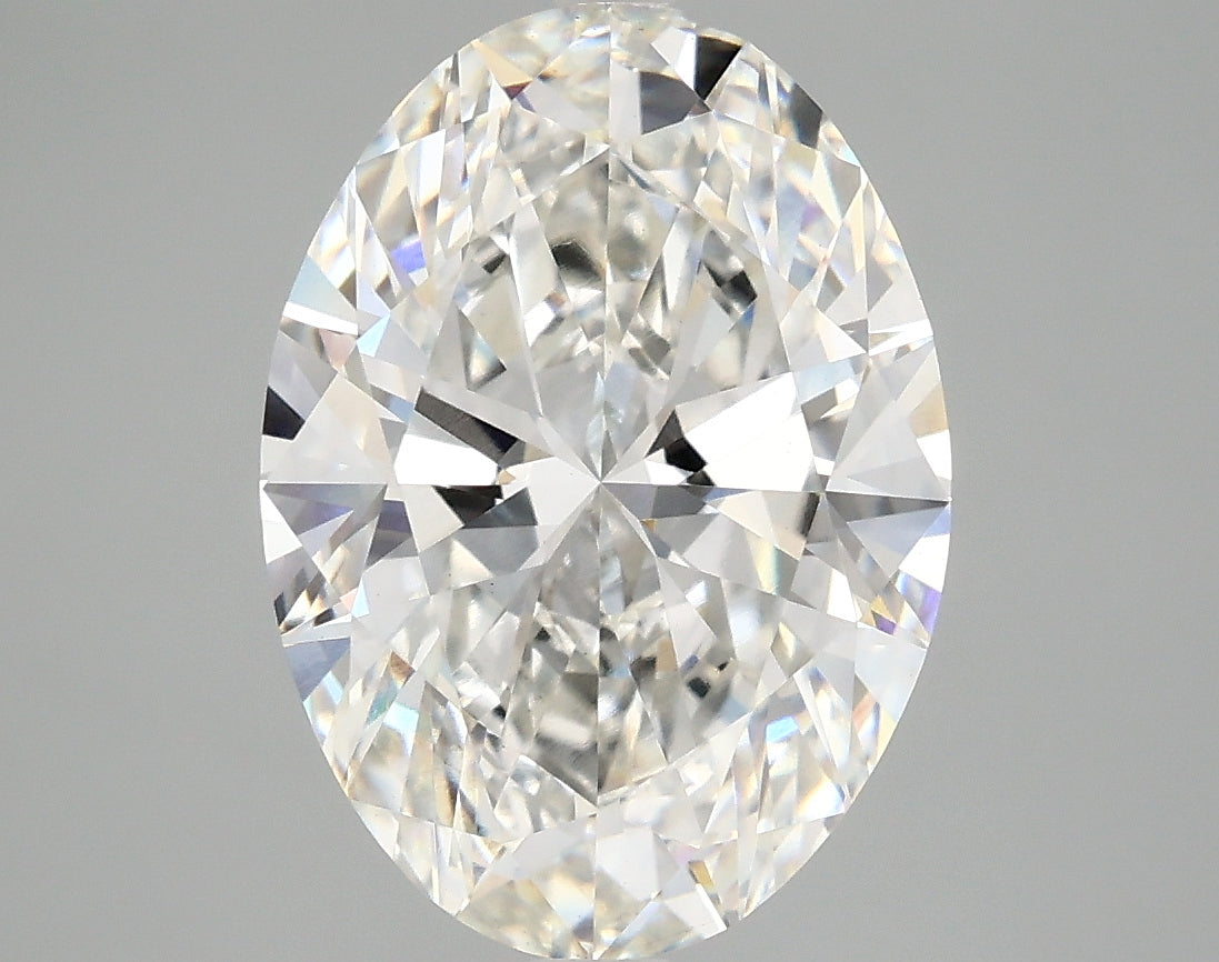 4.08 Carat Oval Lab Grown Diamond