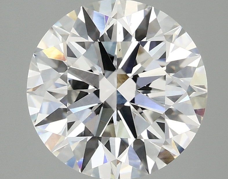 3.09 Carat Round Lab Grown Diamond