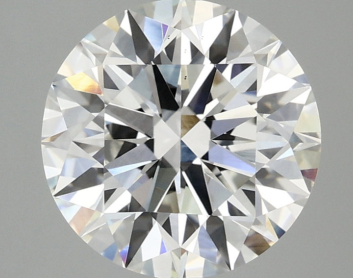 3.09 Carat Round Lab Grown Diamond