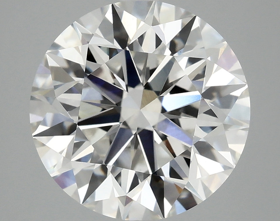 5.02 Carat Round Lab Grown Diamond