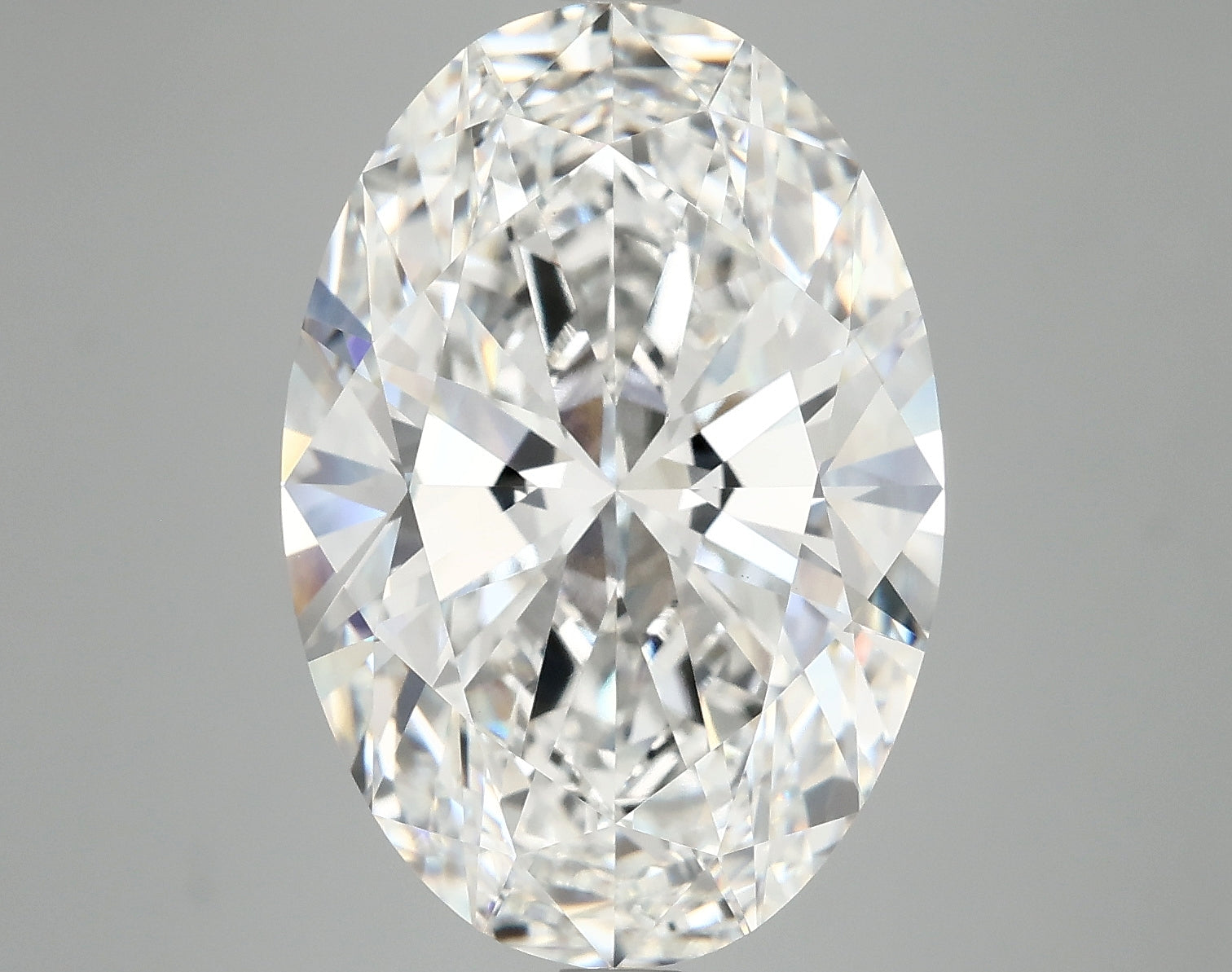 10.09 Carat Oval Lab Grown Diamond