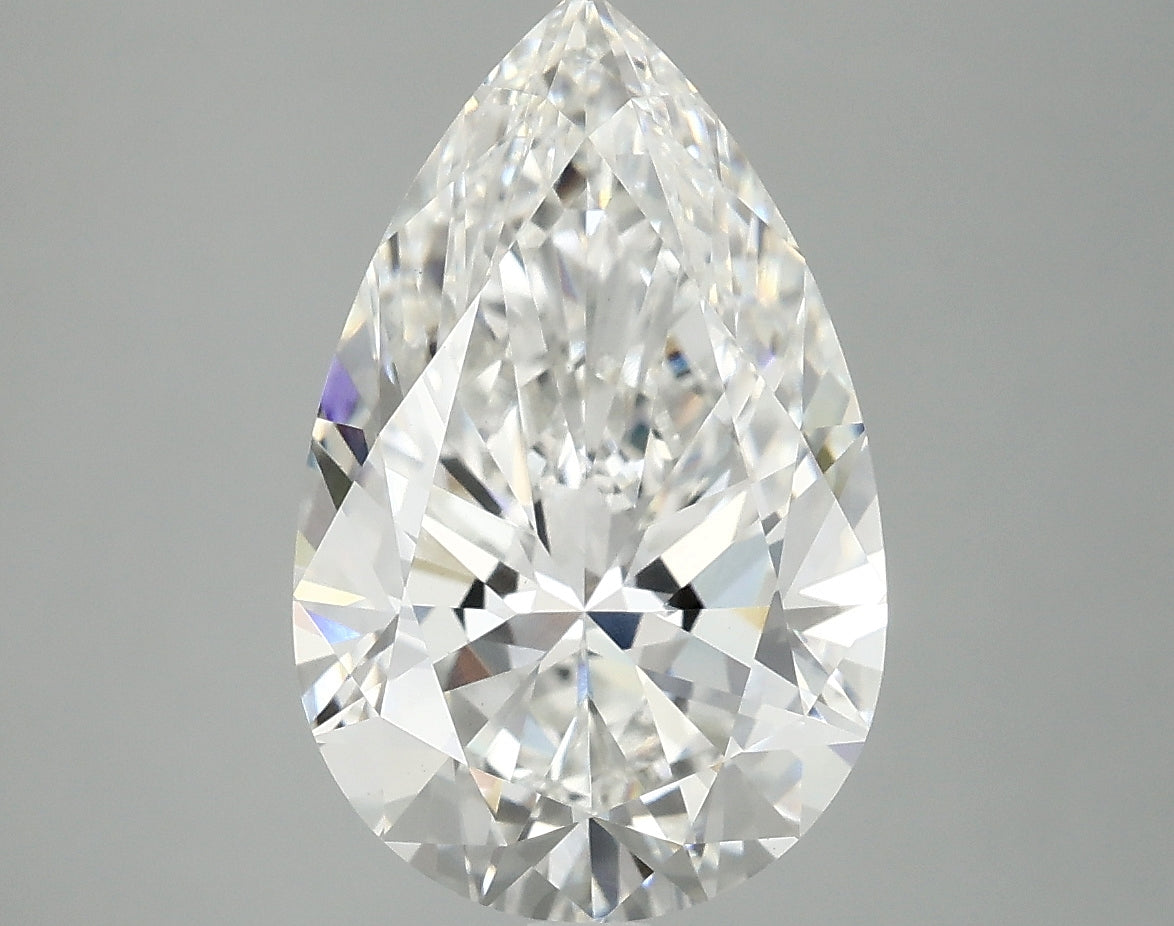 4.08 Carat Pear Lab Grown Diamond