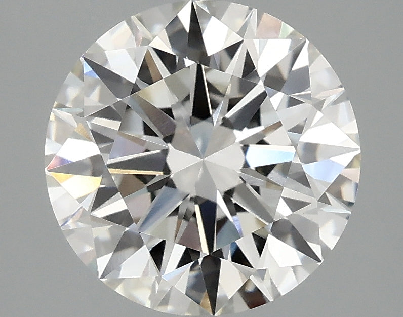 3.06 Carat Round Lab Grown Diamond