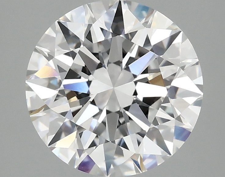 2.52 Carat Round Lab Grown Diamond