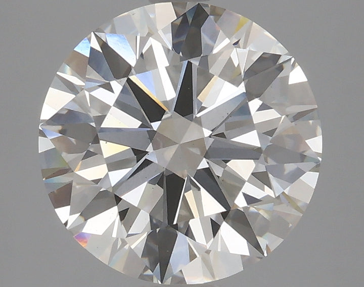 3.78 Carat Round Lab Grown Diamond