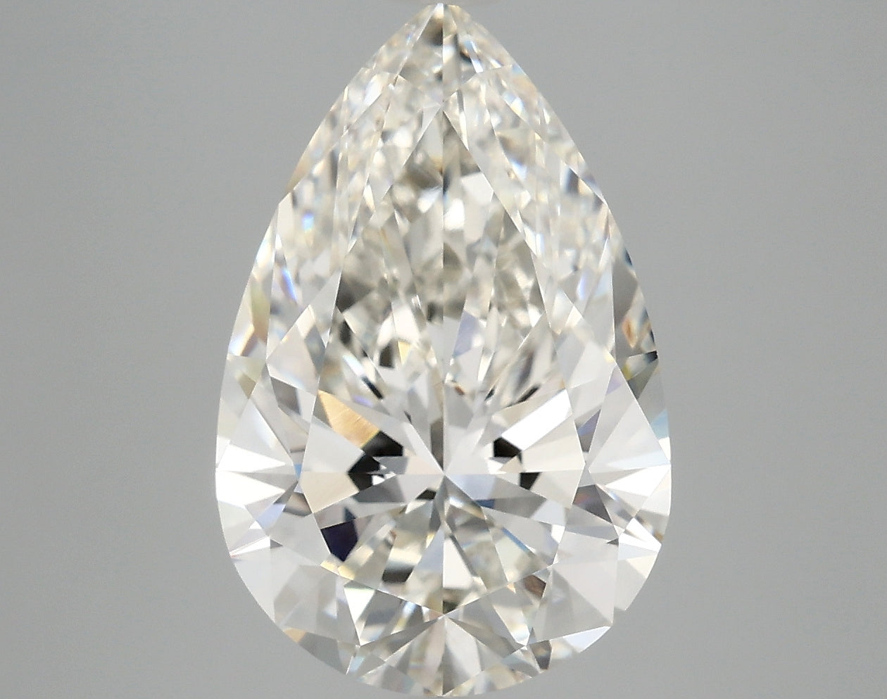 5.00 Carat Pear Lab Grown Diamond