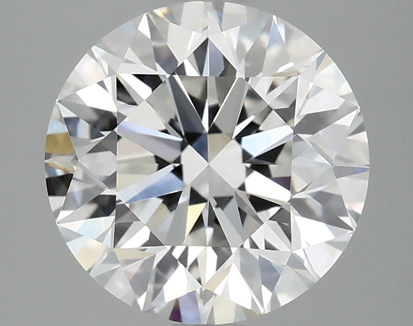 3.08 Carat Round Lab Grown Diamond