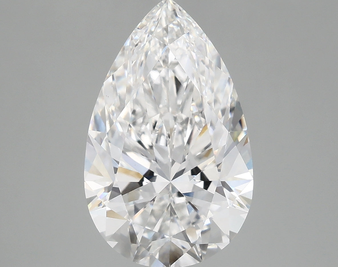 4.08 Carat Pear Lab Grown Diamond
