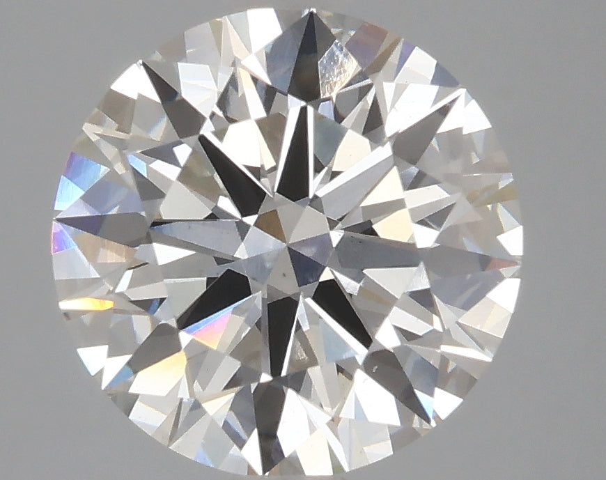 3.72 Carat Round Lab Grown Diamond