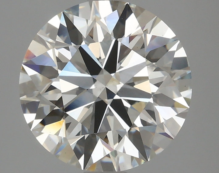 3.77 Carat Round Lab Grown Diamond