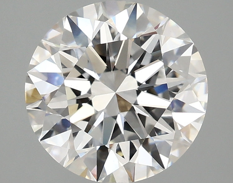 2.58 Carat Round Lab Grown Diamond