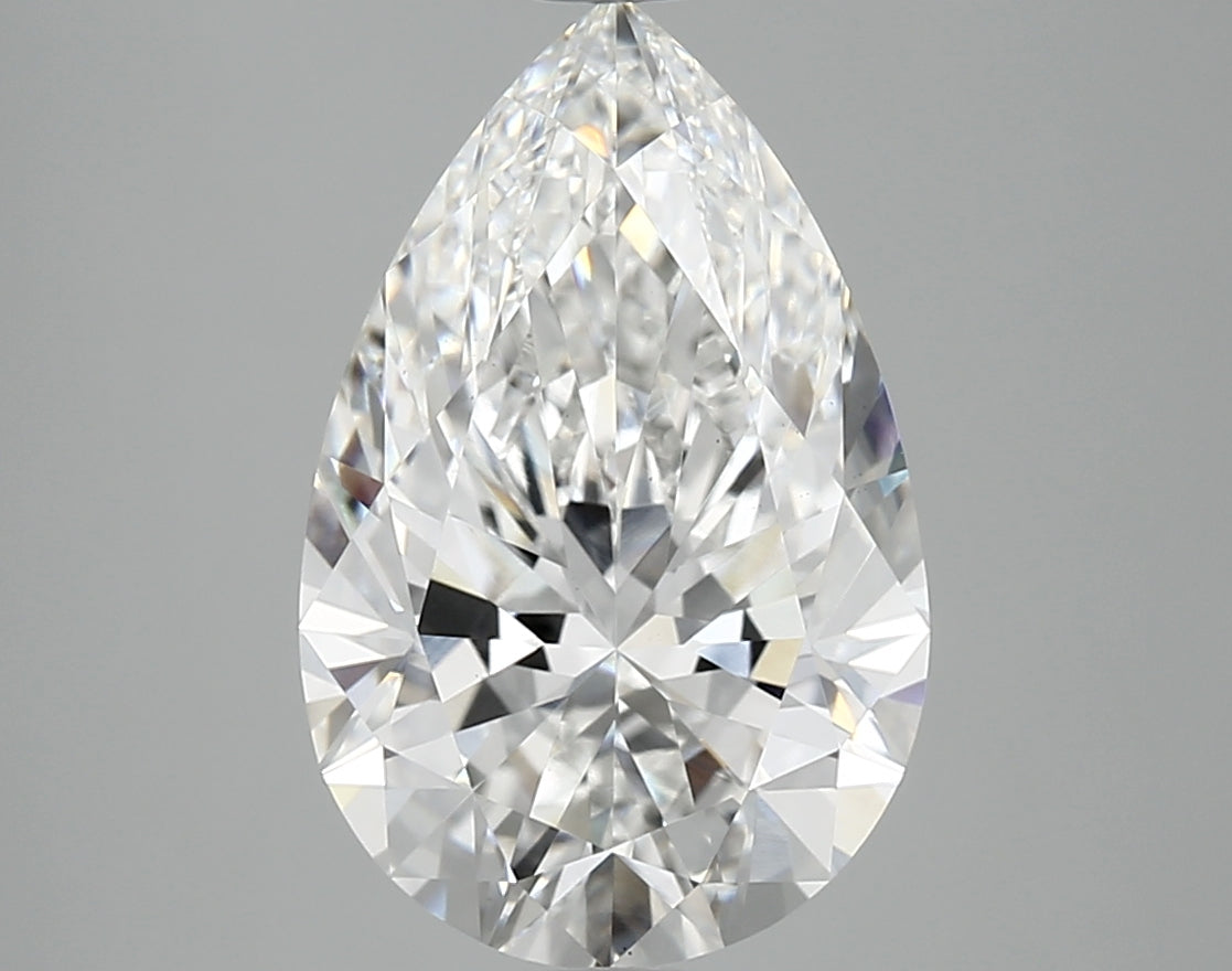 4.08 Carat Pear Lab Grown Diamond