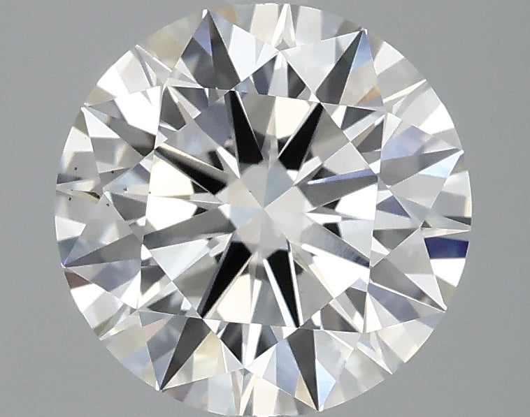 2.55 Carat Round Lab Grown Diamond