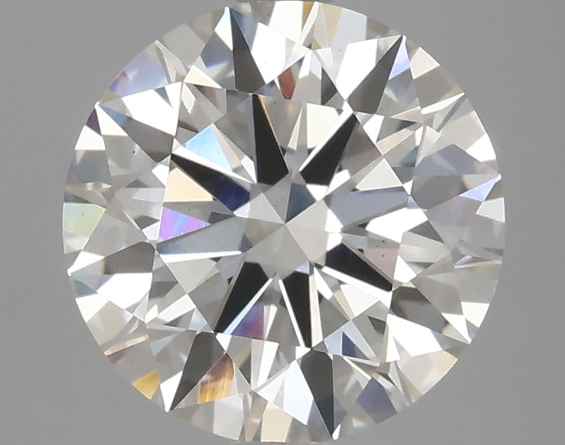 3.09 Carat Round Lab Grown Diamond