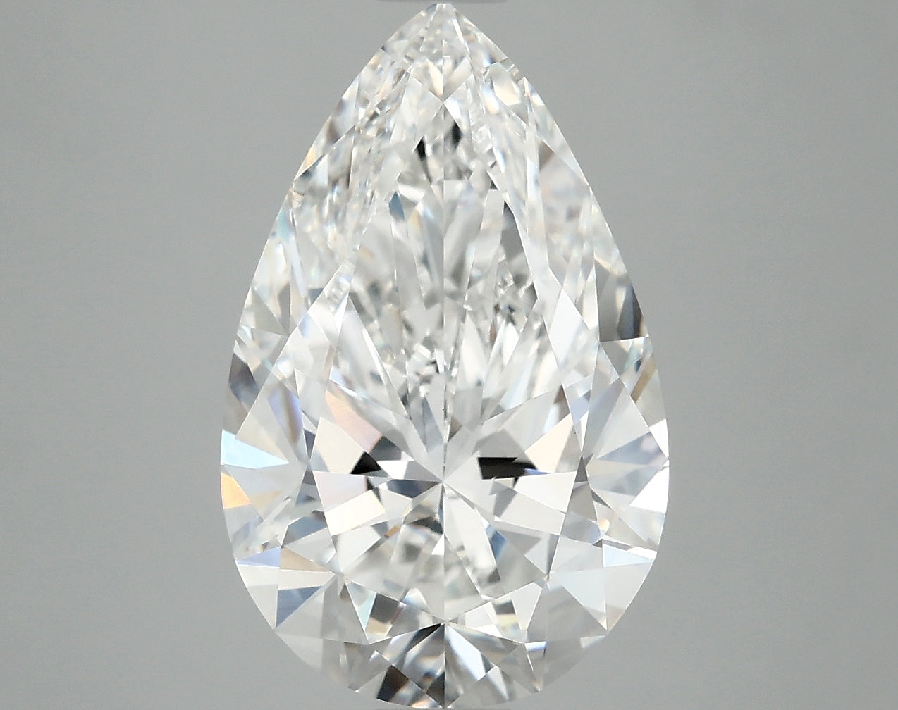 4.85 Carat Pear Lab Grown Diamond