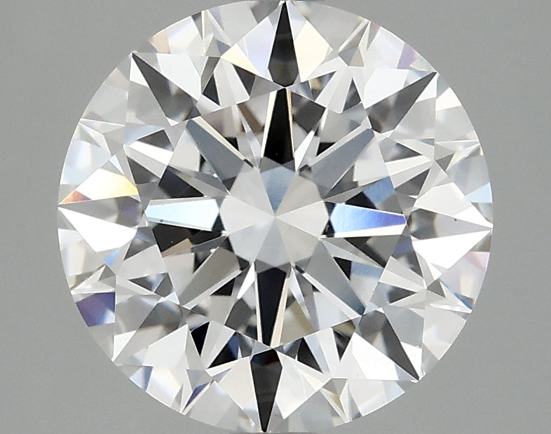 3.09 Carat Round Lab Grown Diamond