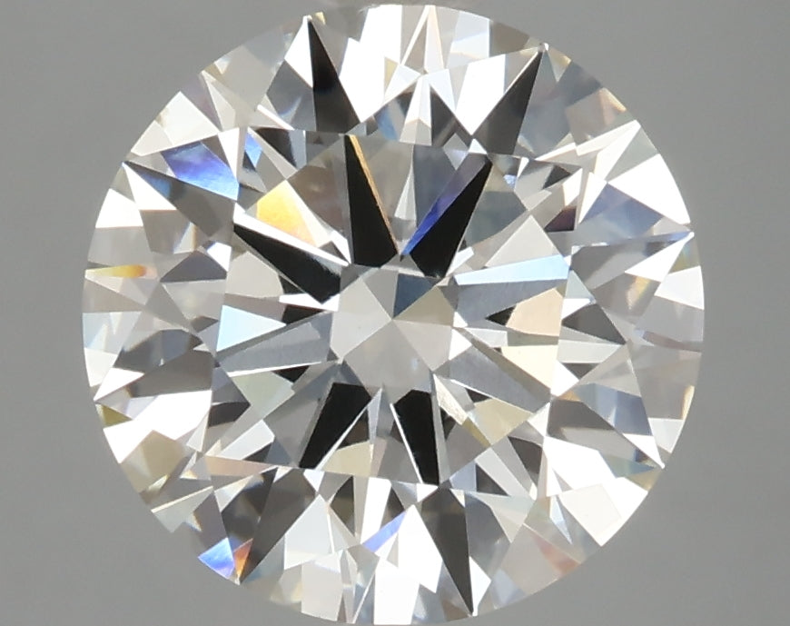3.84 Carat Round Lab Grown Diamond