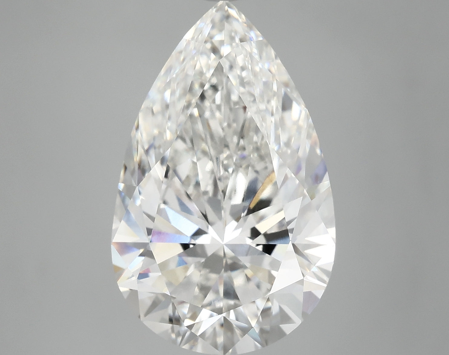 7.56 Carat Pear Lab Grown Diamond