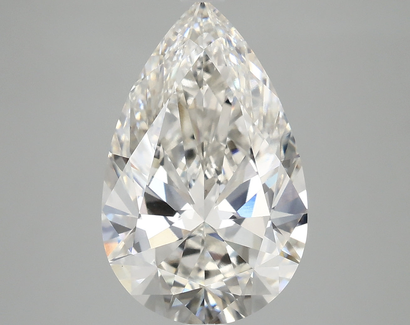5.00 Carat Pear Lab Grown Diamond