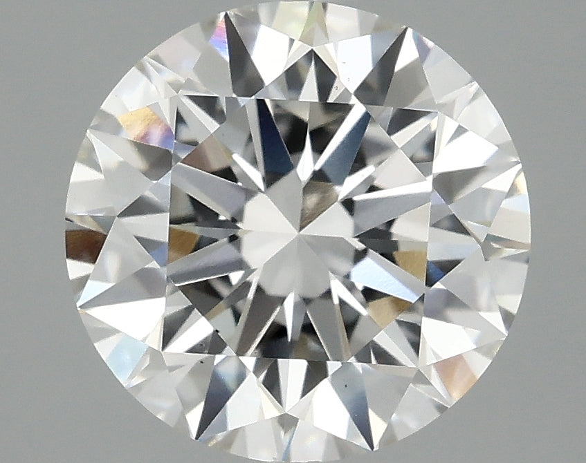 2.59 Carat Round Lab Grown Diamond
