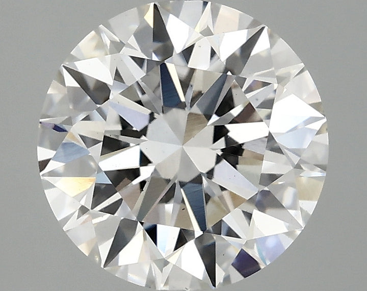 2.58 Carat Round Lab Grown Diamond