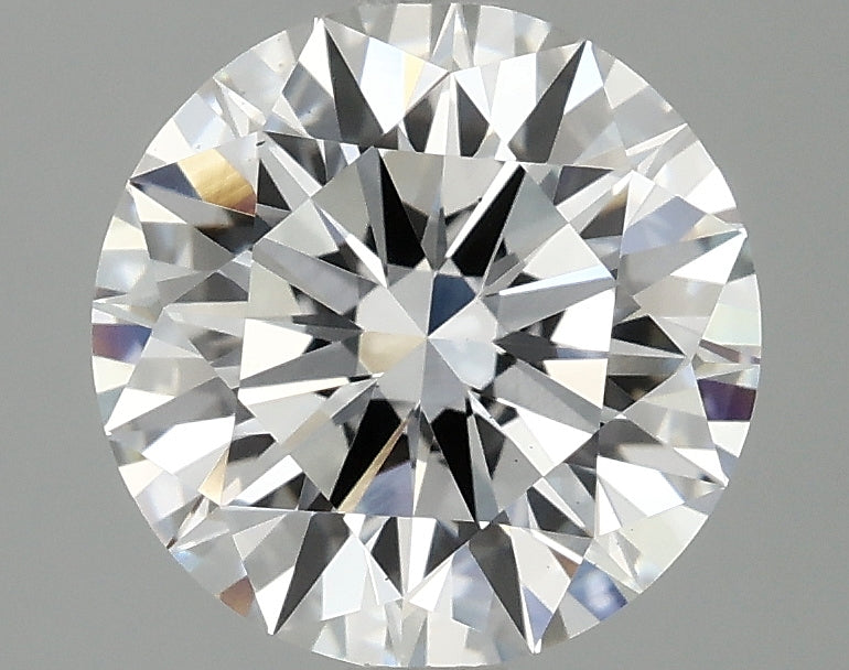 2.56 Carat Round Lab Grown Diamond
