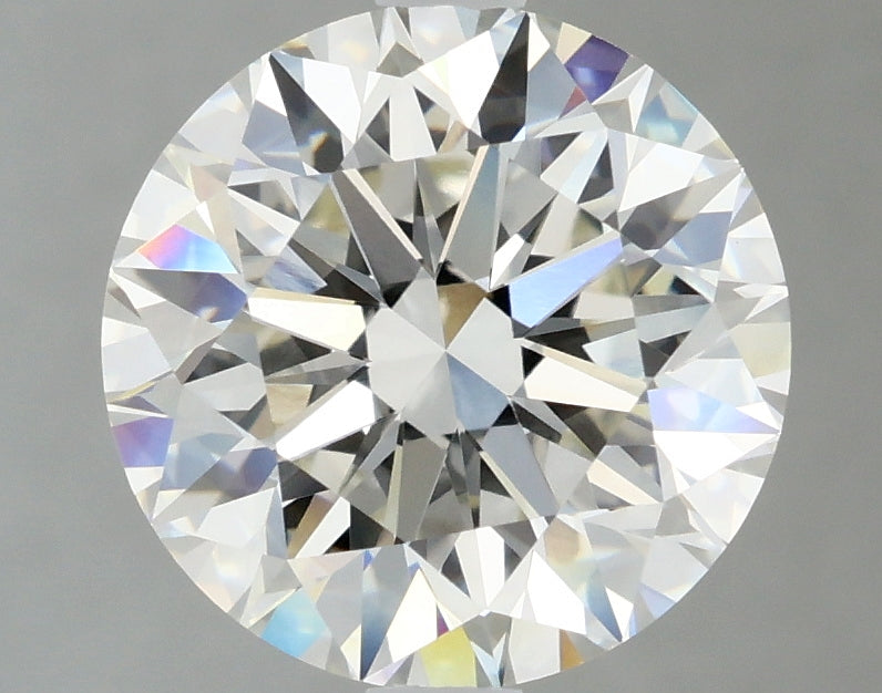 3.08 Carat Round Lab Grown Diamond