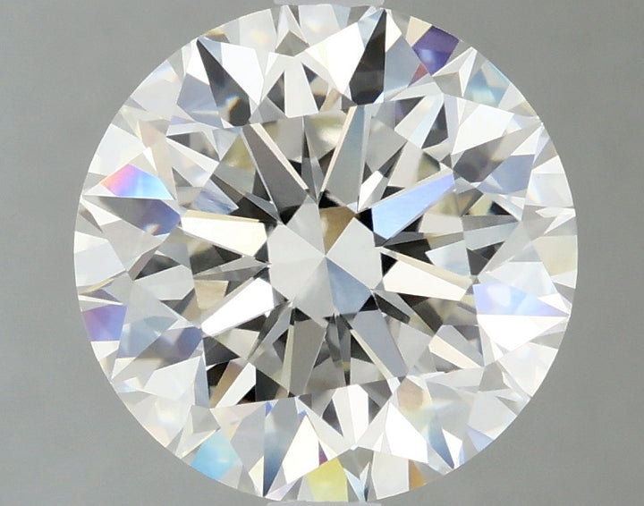 3.08 Carat Round Lab Grown Diamond