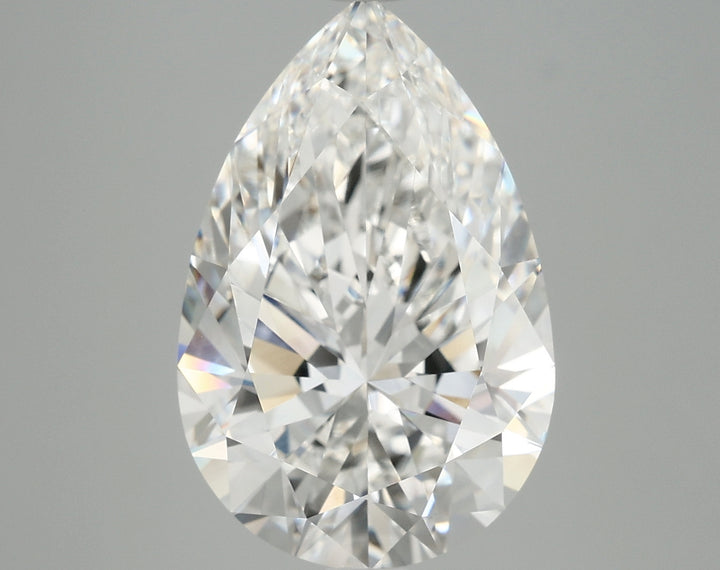 6.57 Carat Pear Lab Grown Diamond