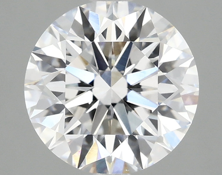 2.58 Carat Round Lab Grown Diamond