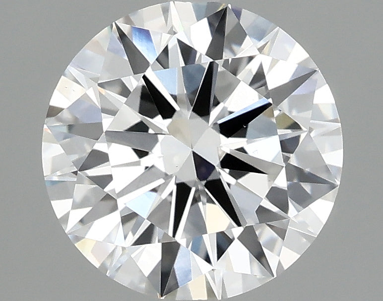 2.56 Carat Round Lab Grown Diamond