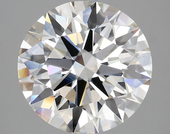 3.83 Carat Round Lab Grown Diamond