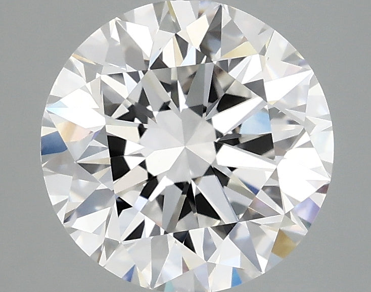 2.52 Carat Round Lab Grown Diamond
