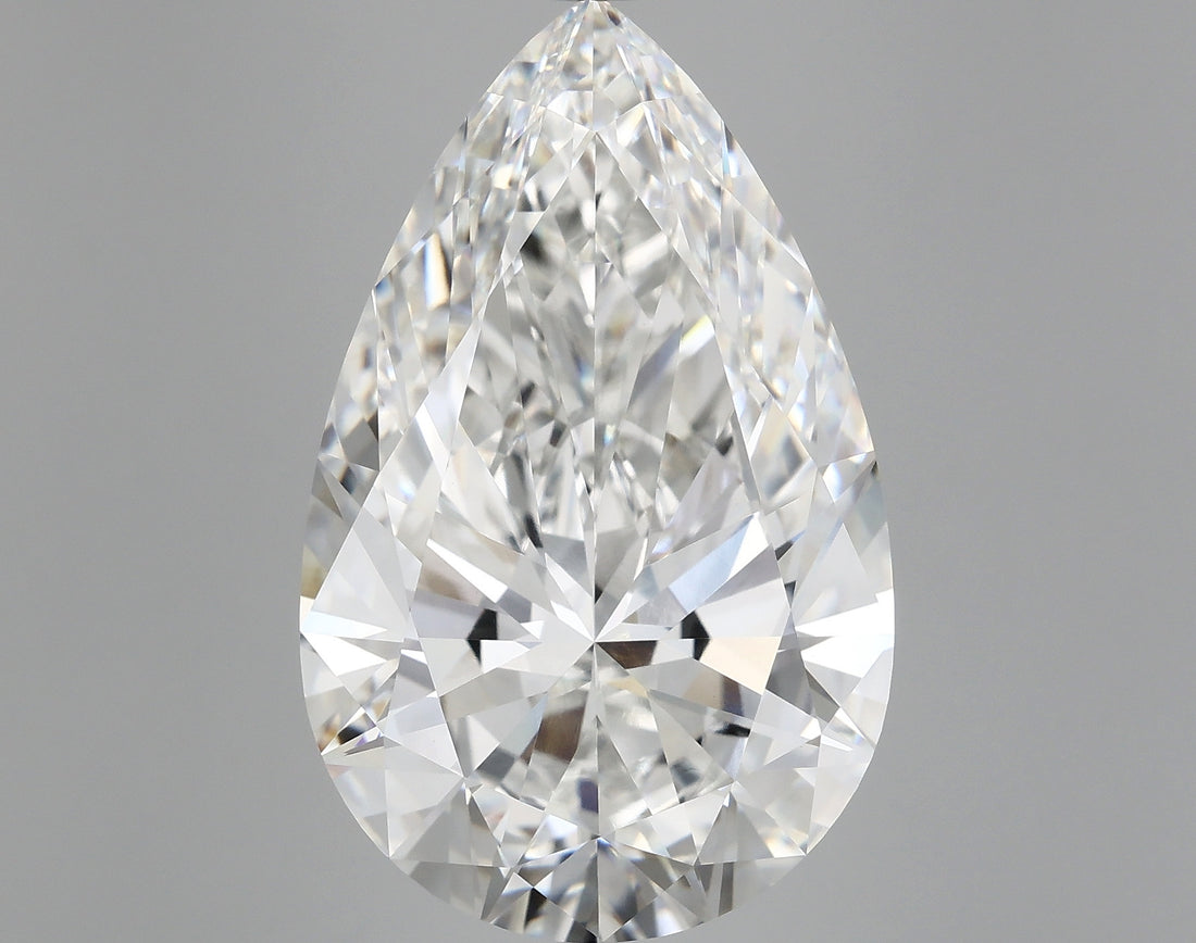 12.34 Carat Pear Lab Grown Diamond