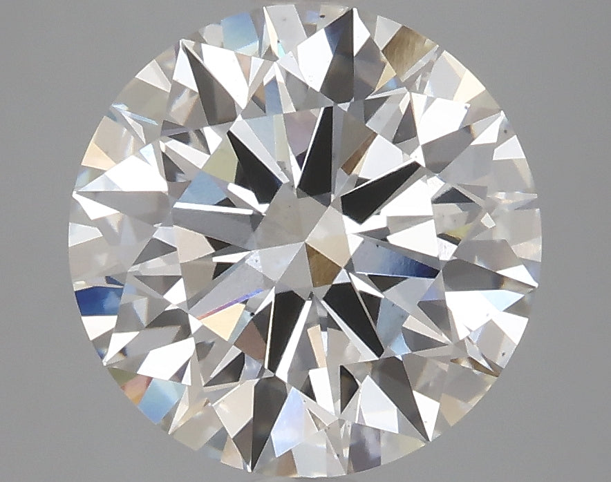 3.81 Carat Round Lab Grown Diamond