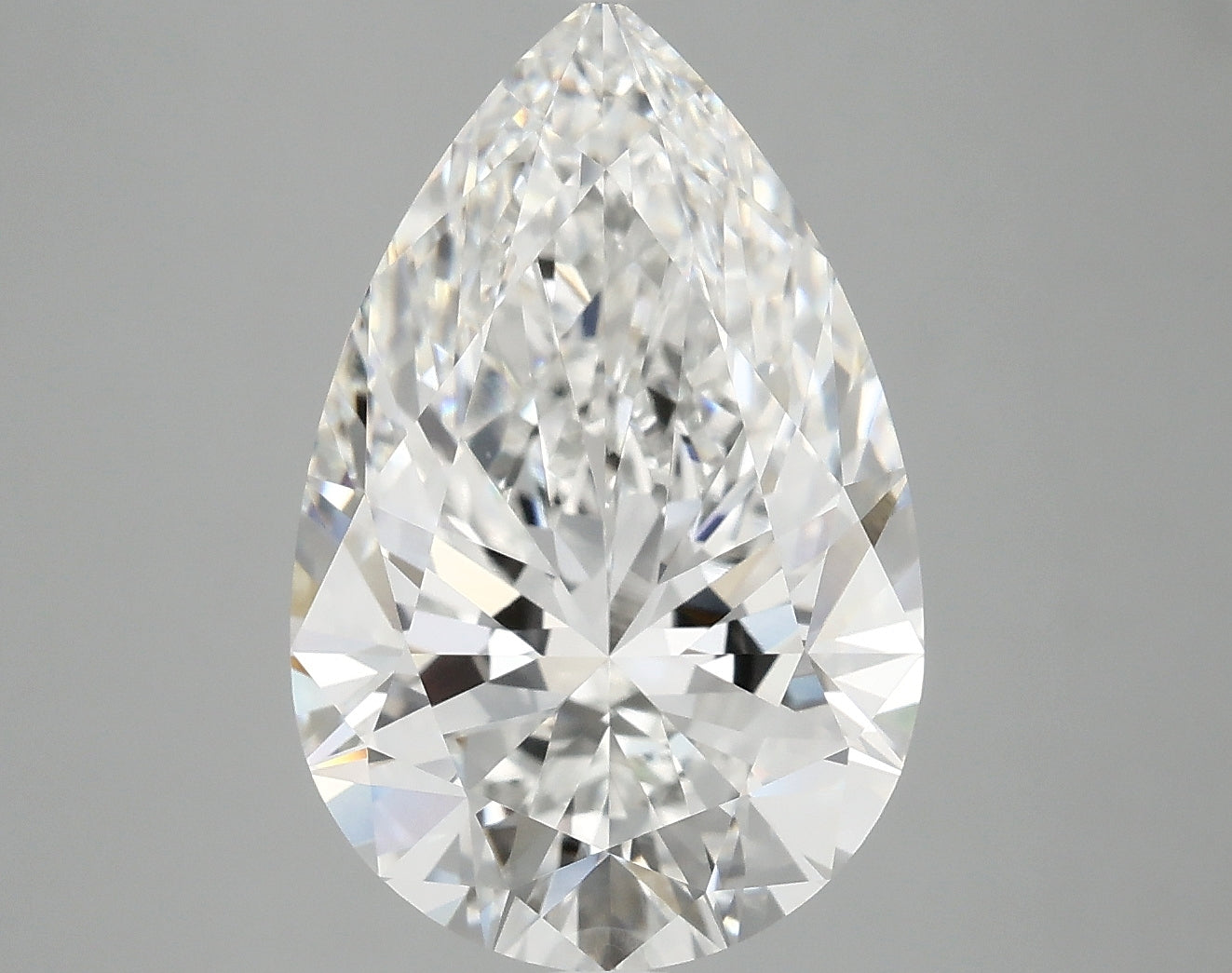 5.72 Carat Pear Lab Grown Diamond
