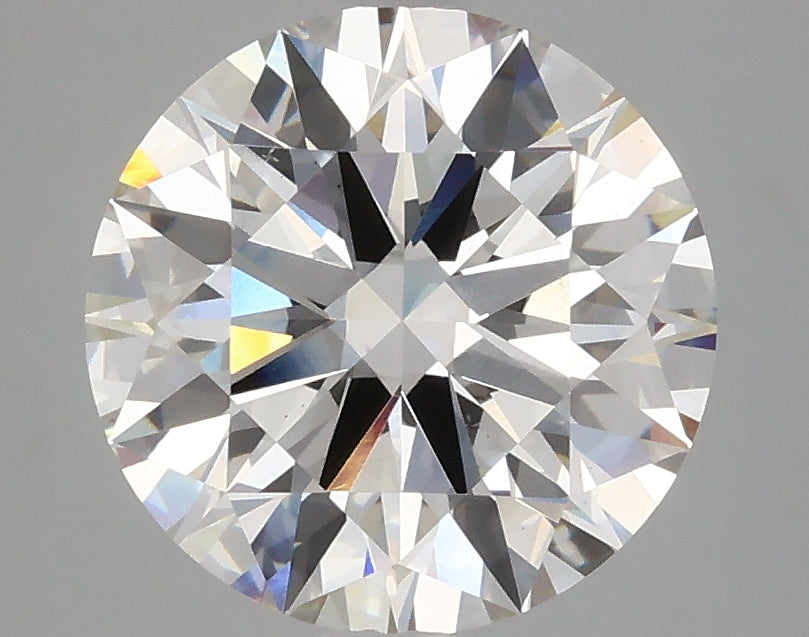 3.09 Carat Round Lab Grown Diamond