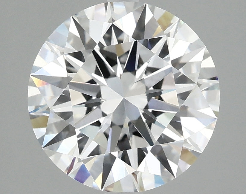 3.09 Carat Round Lab Grown Diamond